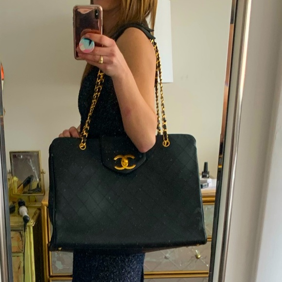 Chanel weekender model bag from early 1990’s RARE - Picture 9 of 13